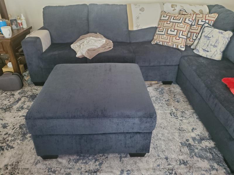 Ashley Aviemore Stone Oversized Accent Ottoman | Homemakers Furniture