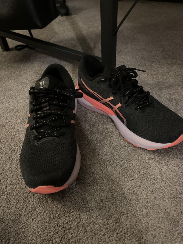 Women's GEL-NIMBUS 24, Black/Barely Rose