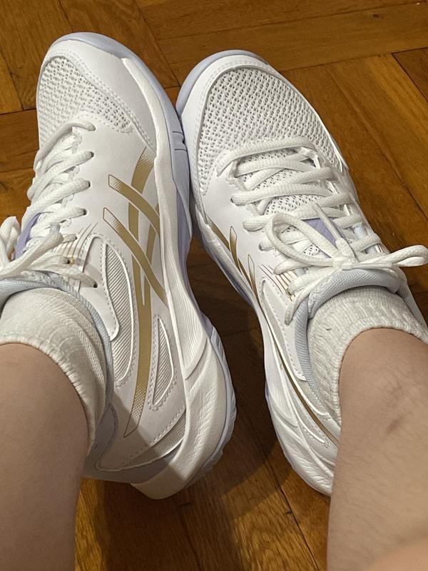 GEL-ROCKET 12 | Women | White/Pearl Pink | Volleyball Shoes