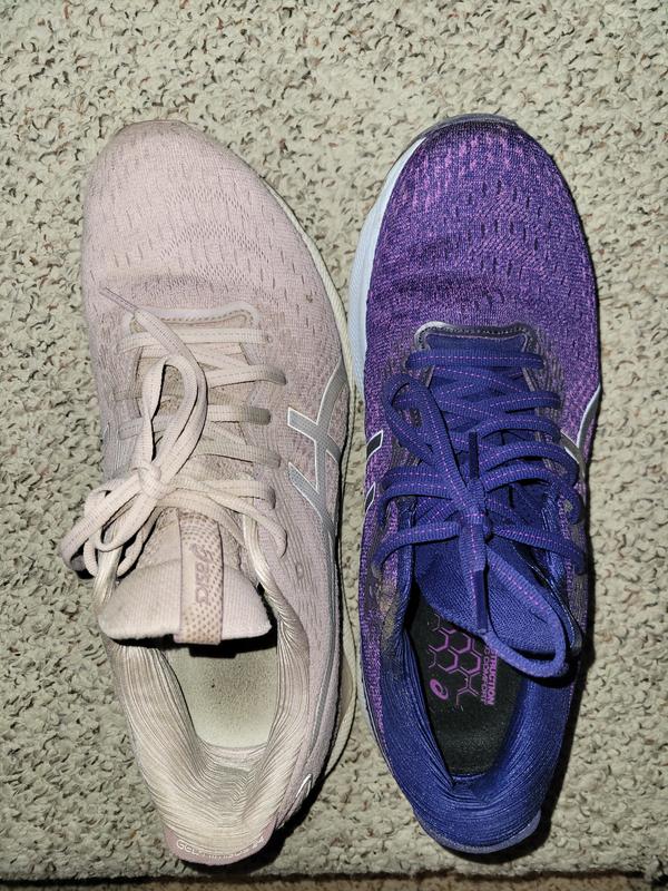 The purple shoe is the worst shoe