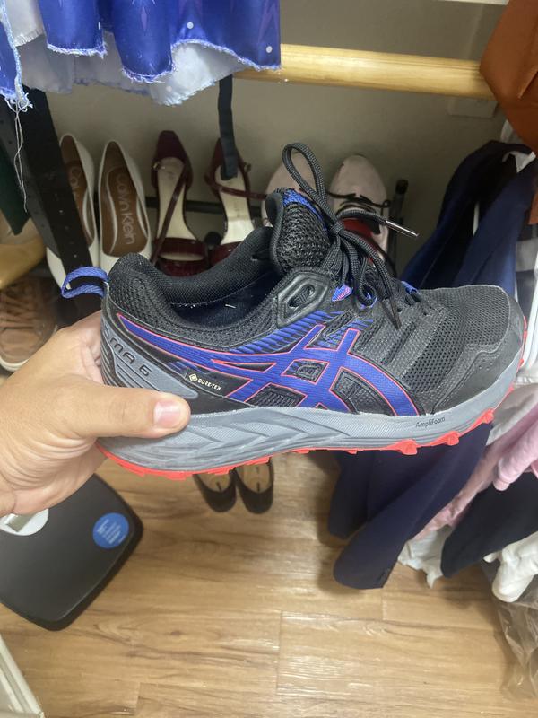 Men's GEL-SONOMA 6, Black/Digital Aqua, Trail Running Shoes