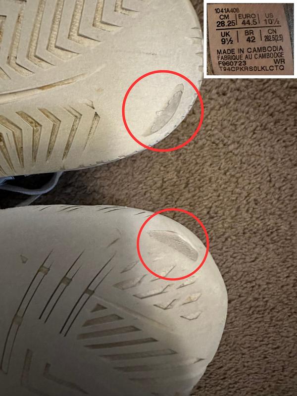 Photo submitted with review of product