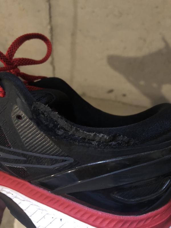 Damage after about 3 weeks of use.