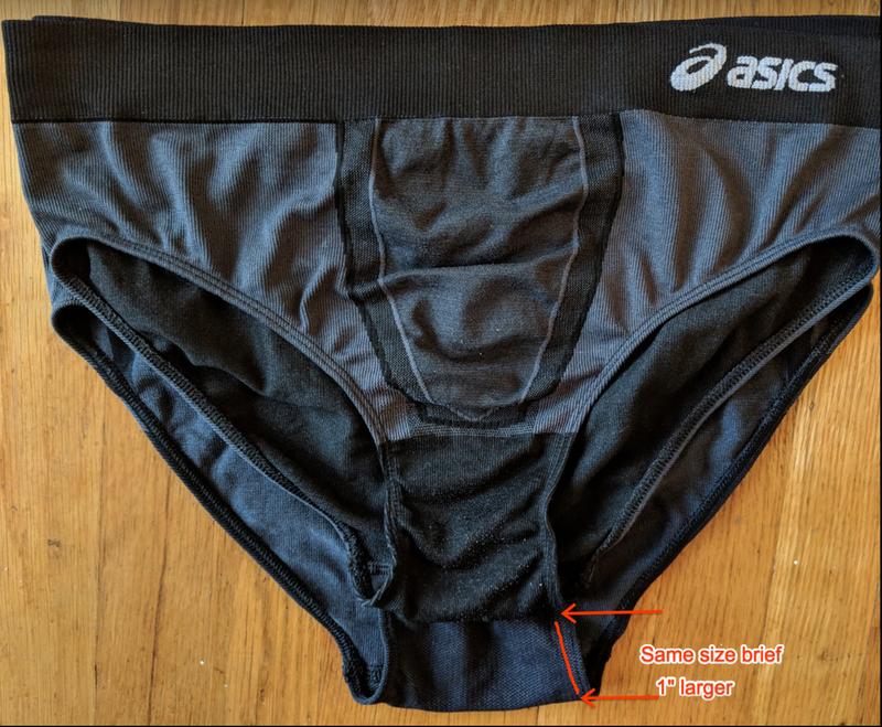 asics swim brief