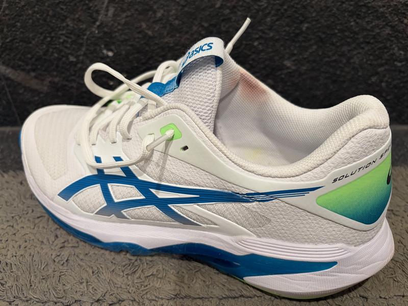 SOLUTION SPEED FF 4 | Men | White/Aegean Blue | Tennis Shoes