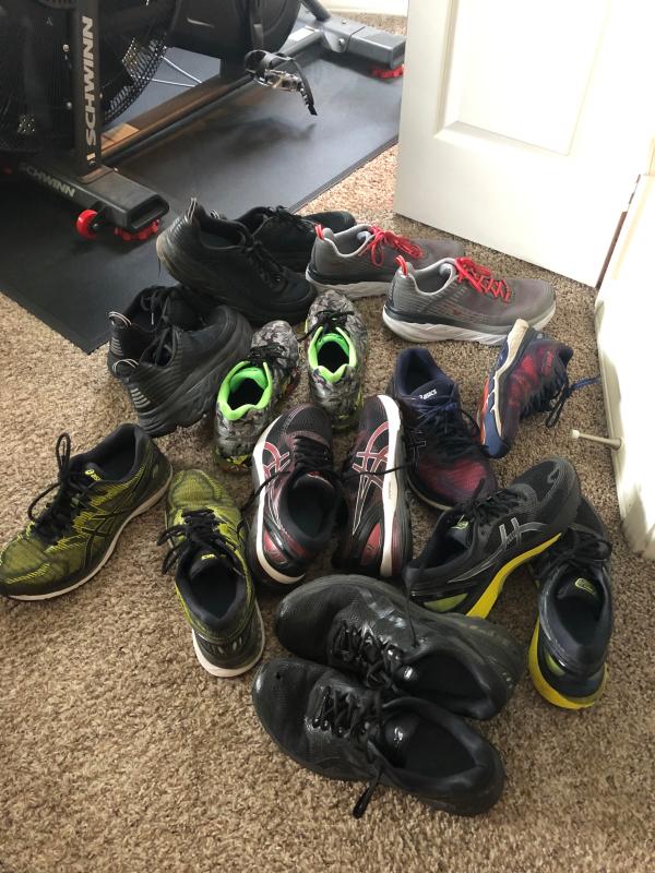 My current armada of shoes in service