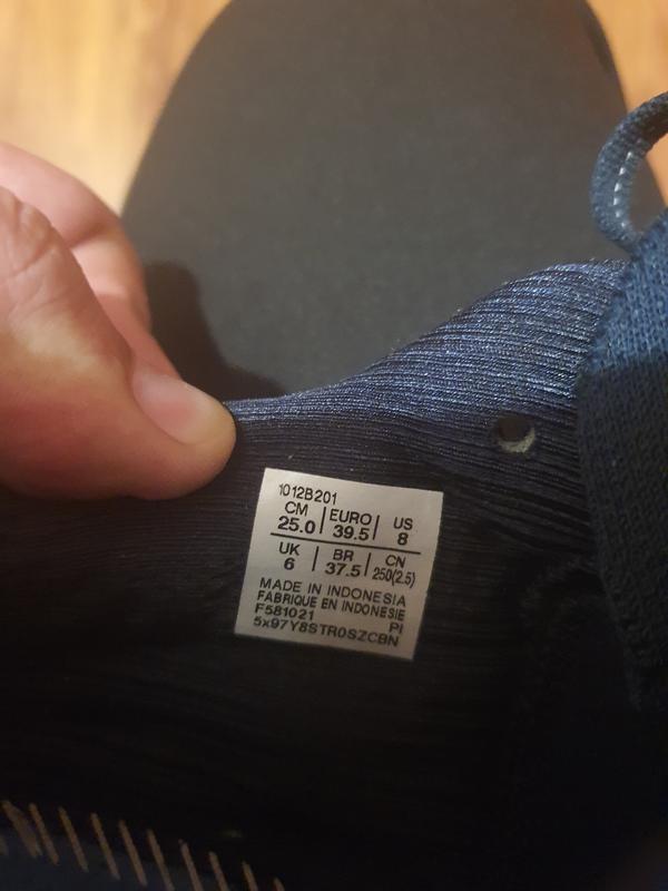 New shoes are 1/2 smaller