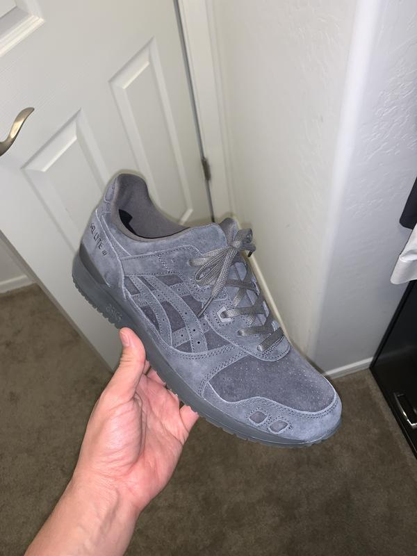 Asics gel best sale lyte grey suede