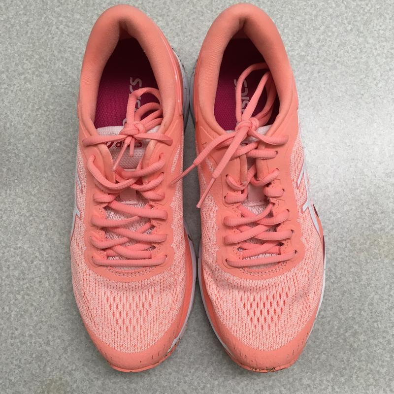 My new pair, which were easy to break in after a few runs.