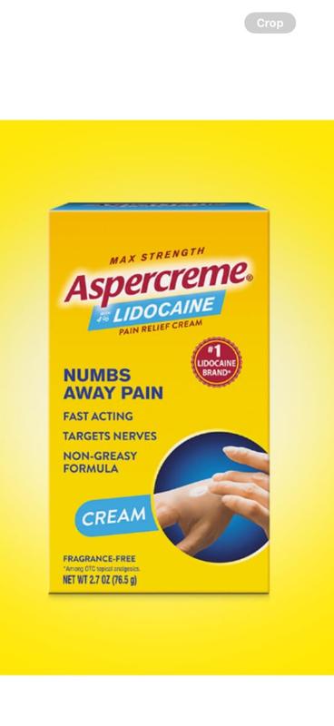 Odor Free Pain Relief Cream With Lidocaine | Aspercreme® Pain