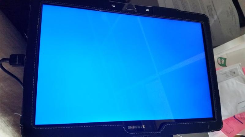 Blue screen of death