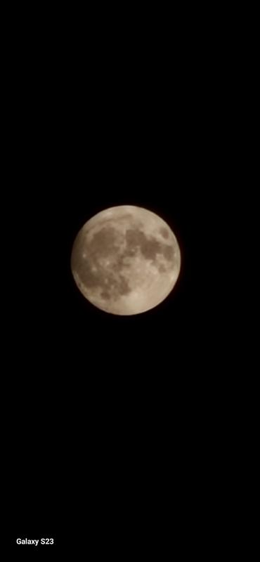 Upclose of moon