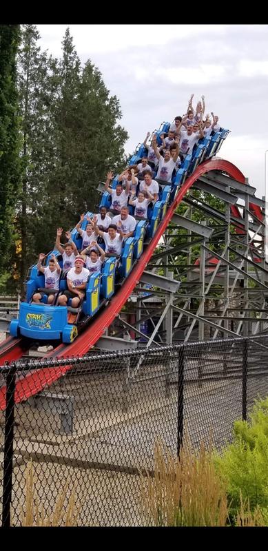 Koaster kids day at Kentucky Kingdom in Louisville Kentucky taken with the Samsung galaxy 8+