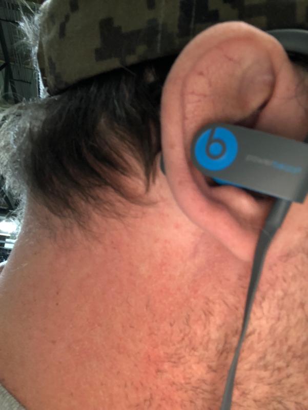 Using the headphones as I’m typing this