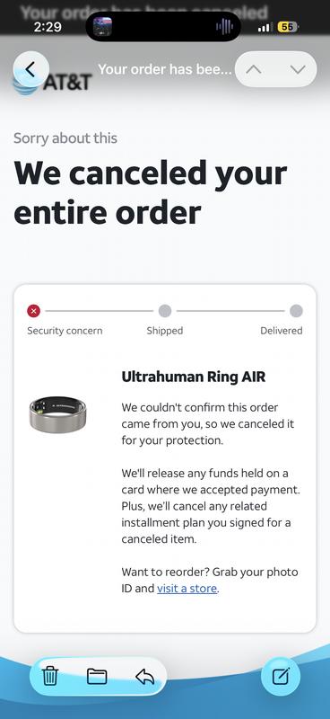 They cancelled my order why am I reviewing a cancelled order?!?