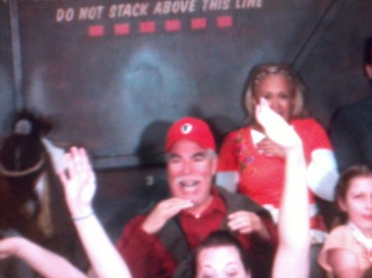 Hollywood Tower in Disneyland.