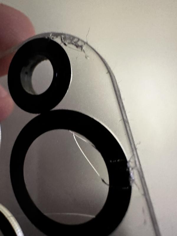 Resulting Damage after phone fell of lounge chair
