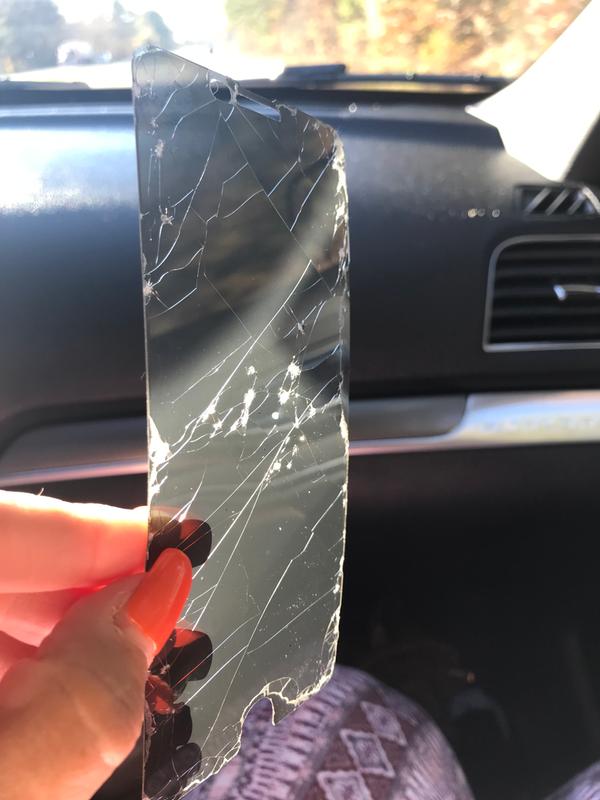 Took a beating to protect my phone