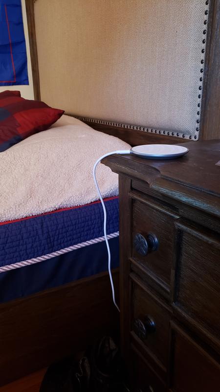 When I go to sleep I set it down