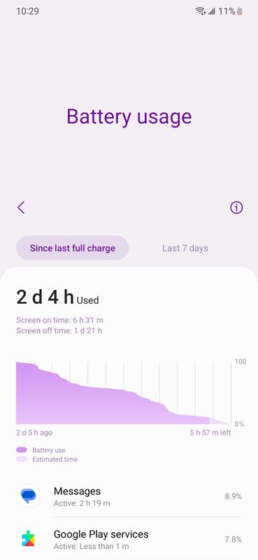 Great battery life!