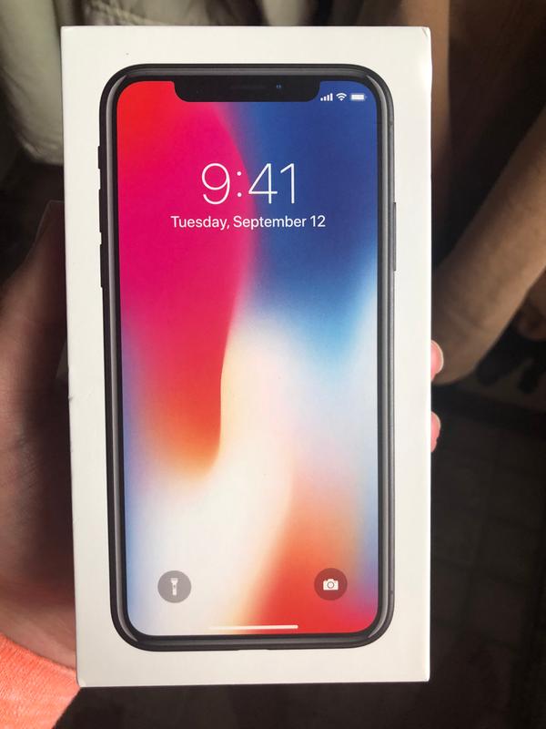 My new iPhone X