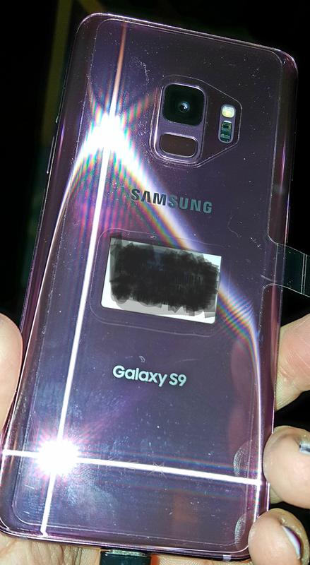 This is the "purple" color phone (with vinyl wrapper still on)