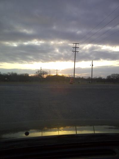 from sun up....