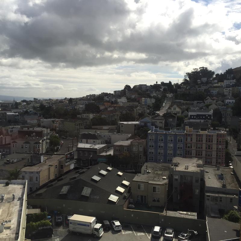 St.Luke hospital out of a window on the 8th floor 9/18/15