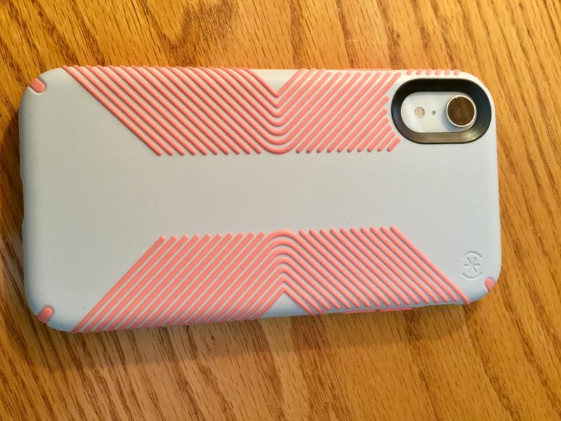 Love these grip cases for cell phones. Keeps the phone from sliding around or slipping out of my hands.