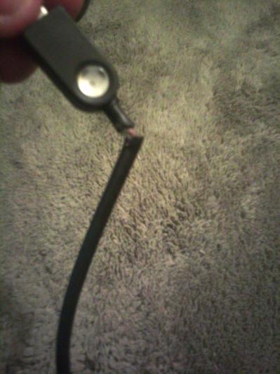 torn cable
