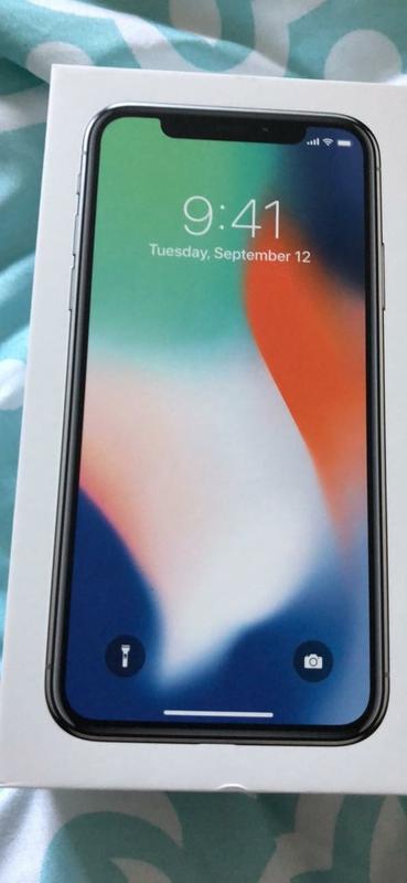 I got a new iPhone x