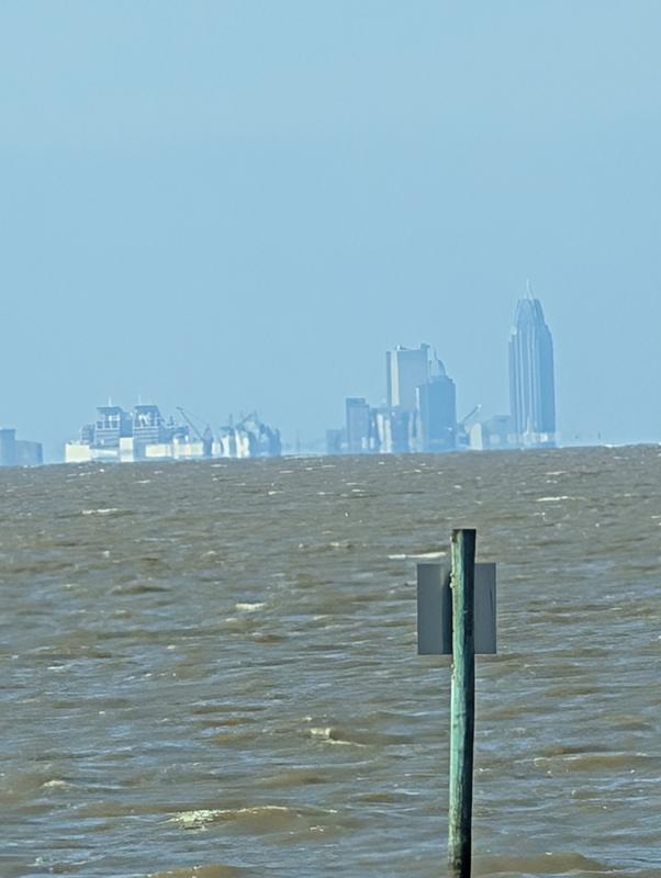 This was from 12 miles away