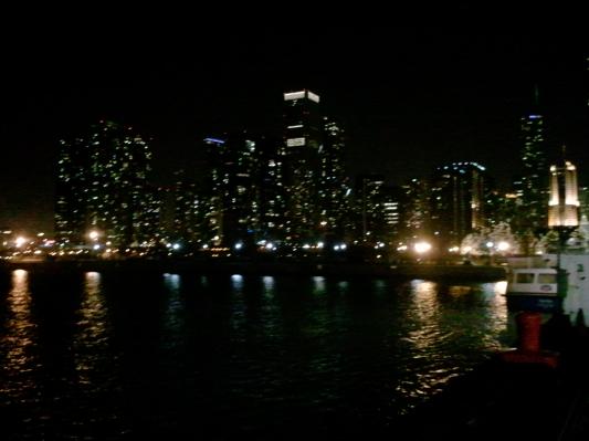Chicago Skyline from the Navy Pier