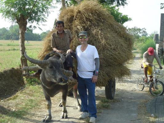 Me and the neighbor in Pozzorubio Philippines May 2012