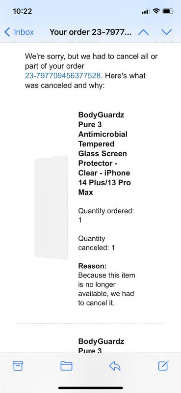 Proof i never got my items