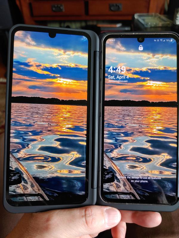 Both screens use the same panel.