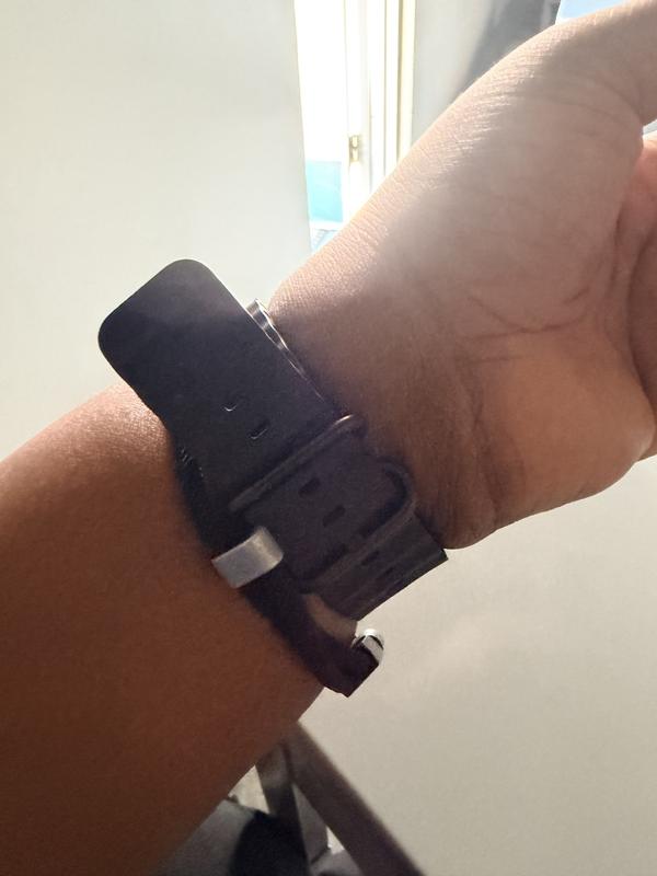 I have the black ocean band. It feels so stealthy wearing it and water sports  safe!