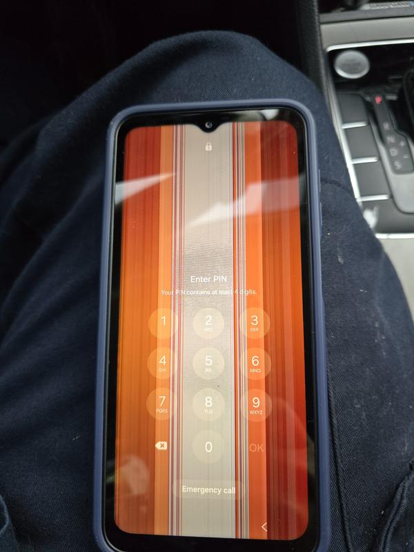 Lines in screen