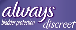 alwaysdiscreet.com logo