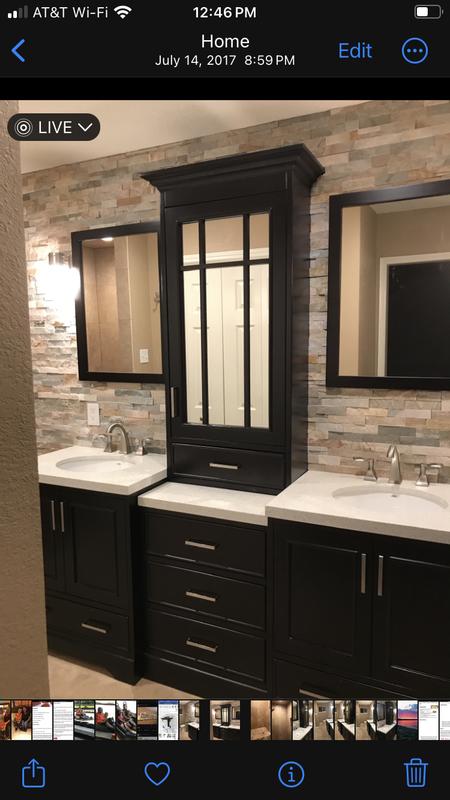ARIEL Stafford 85-in Grey Undermount Double Sink Bathroom ARIEL Stafford 85-in Grey Undermount Double Sink Bathroom