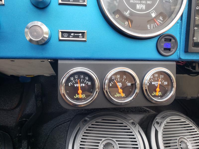 Auto Meter 5710 Phantom Electric Programmable Fuel Level Gauge; 2 1/16
