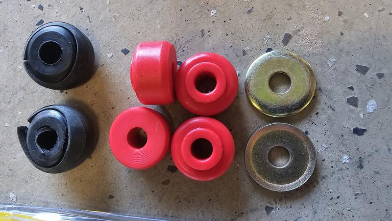 Energy Suspension Red End Link Grommet Set 9.8105R | AutoZone