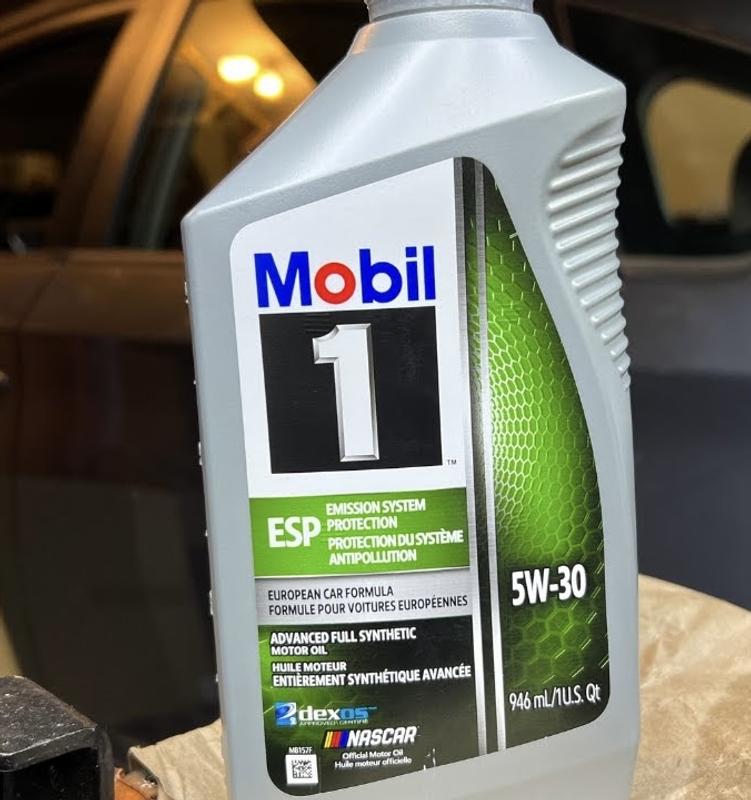 Mobil 1 ESP Full Synthetic Engine Oil 5W-30 5 Quart