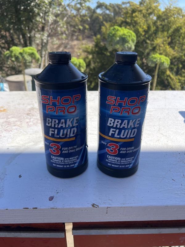 ShopPro DOT 3 Brake Fluid 32oz