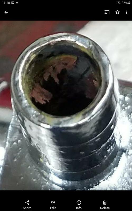 Spectre Performance Chrome 90 Degrees Fuel Fitting