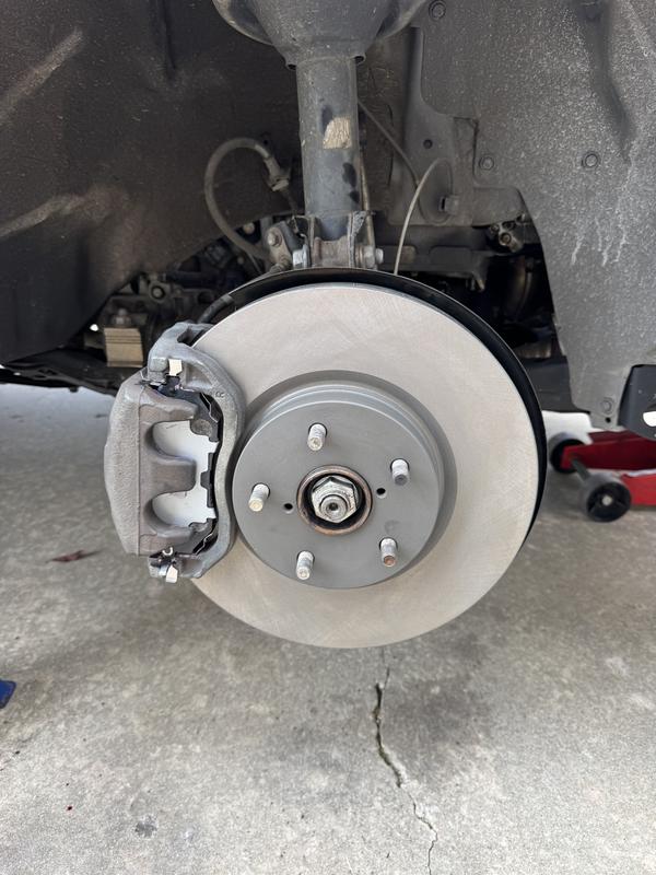 Brand new rotors.