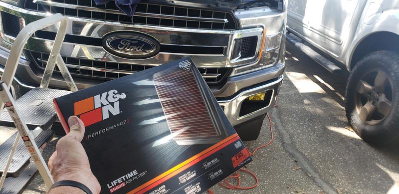 K&N Engine Air Filter: High Performance, Premium, Washable, Panel Filter: 1985-1992 (Camaro), 33-2008-1