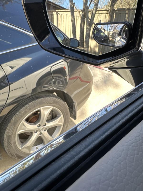 Burco Right Passenger Side Convex Mirror Glass For 10-19 Taurus W/Blind Spot