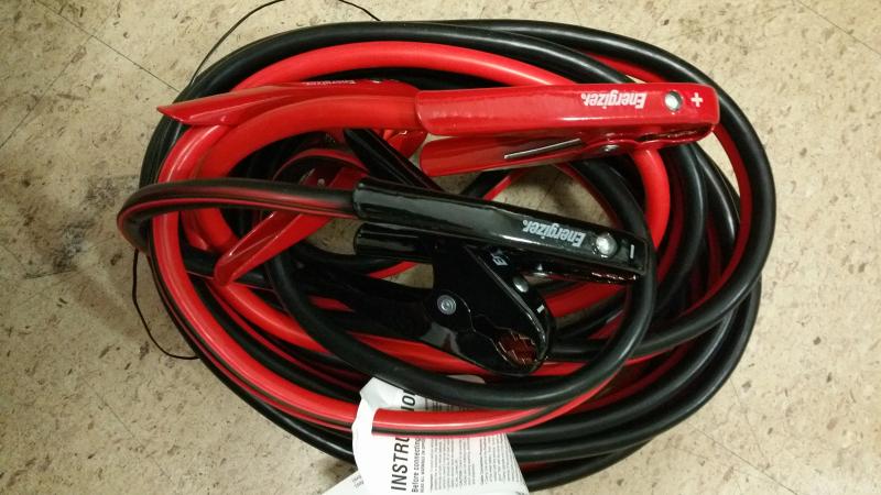 Energizer 25ft 1 Gauge Jumper Jumper Cables