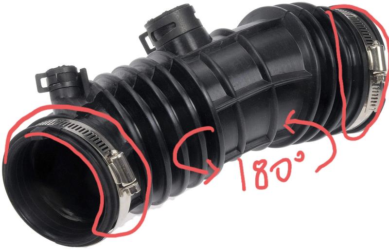 Dorman OE Solutions Rubber Air Intake Hose 696022 | O'Reilly Auto Parts
